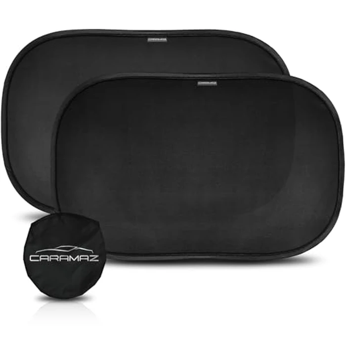 CARAMAZ Car Window Shade for Baby with Certified UV-Protection 2 Pack - 20"x12" by CARAMAZ - Used - Very Good condition - US$10.98