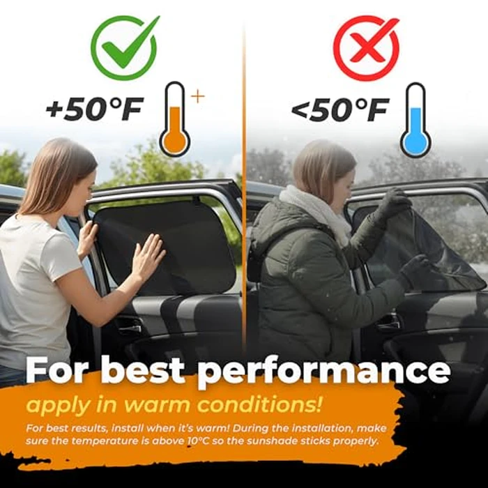 CARAMAZ Car Window Shade for Baby with Certified UV-Protection 2 Pack - 20"x12" by CARAMAZ - Image 9