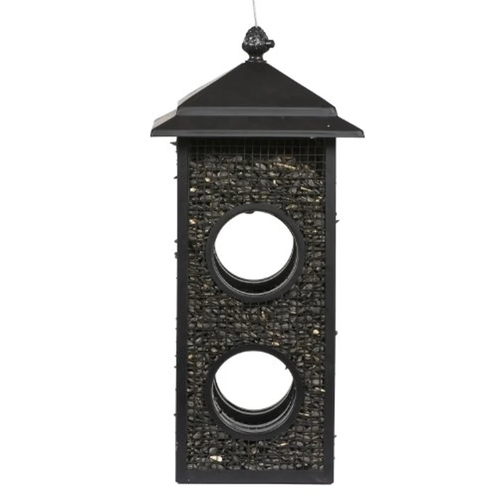 Perky-Pet Fly-Thru Wild Bird Feeder - 2 lb Capacity for Black-Oil Sunflower Seeds - Wild Bird Feeder for Outdoors - Outdoor Decor - B00303 by Perky-Pet - Image 2