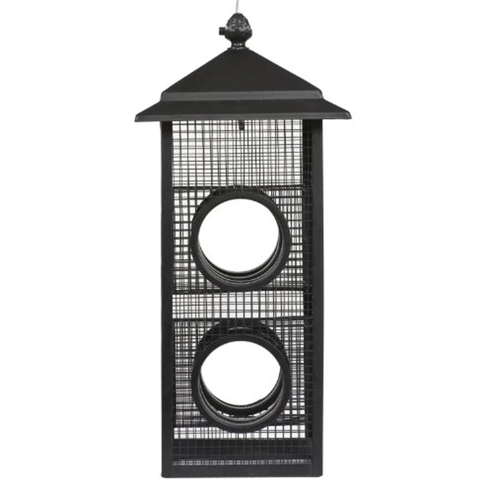 Perky-Pet Fly-Thru Wild Bird Feeder - 2 lb Capacity for Black-Oil Sunflower Seeds - Wild Bird Feeder for Outdoors - Outdoor Decor - B00303 by Perky-Pet - Image 4