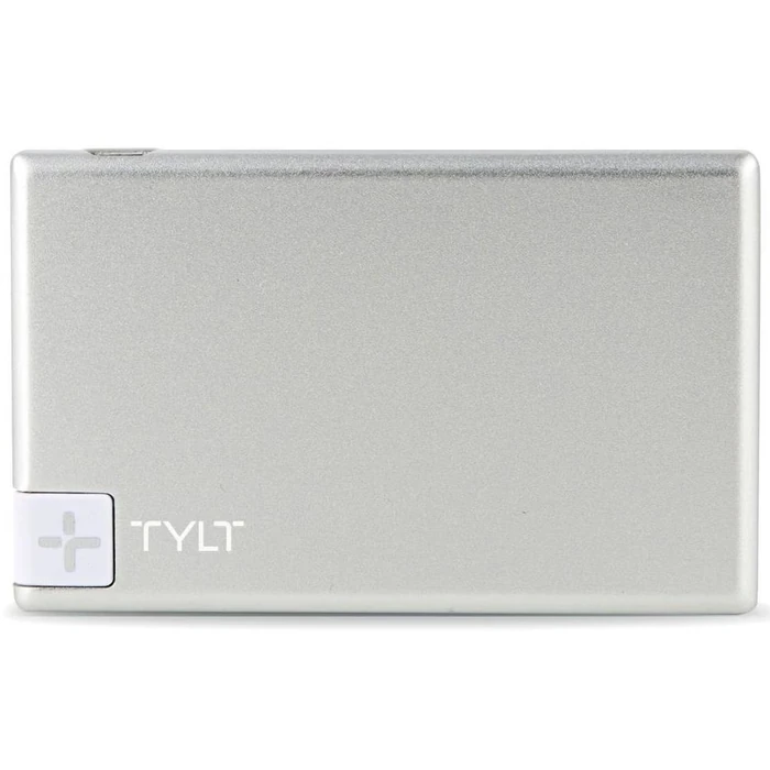 Tylt Slim Boost Portable Power Bank - Silver by Tylt - Refurbished - Excellent condition - US$10.78