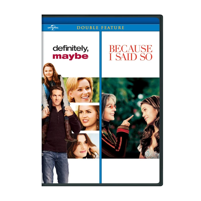 Definitely, Maybe / Because I Said So Double Feature [DVD] by UNIVERSAL - Used - Acceptable condition