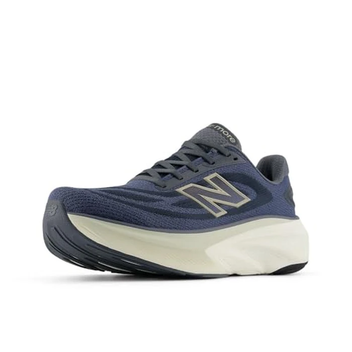 New Balance Men's Fresh Foam X More V6 Running Shoe, Graphite/Vintage Indigo, 9.5 by New Balance - Used - Very Good condition - US$143.55