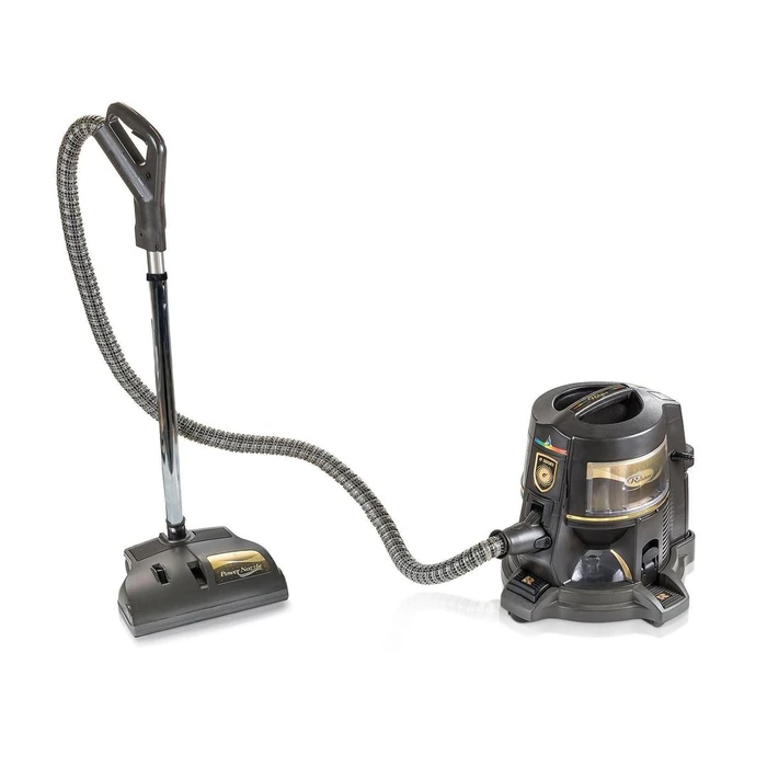 Rainbow E2 Gold Series Bagless Canister Vacuum Cleaner with 2-speed - Gold/Black by Rainbow - Image 1