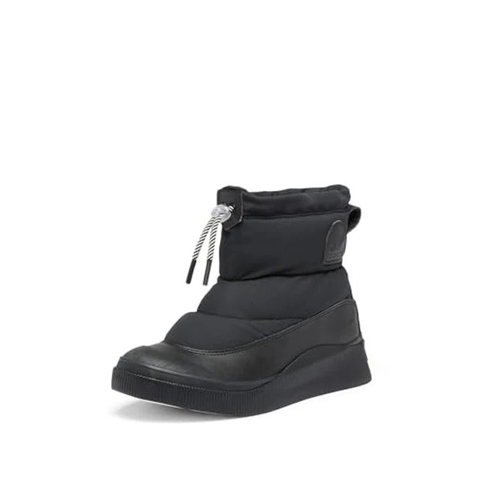 Sorel Women's Out N About IV Puffy Waterproof Boot, Black/Chalk, 9 by Sorel - Used - Like New condition - CA$76.70