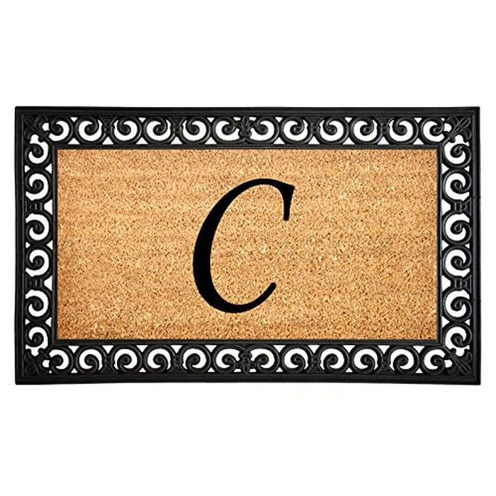Calloway Mills 104131830 Gabriel Monogram Doormat, 18" x 30" (Letter C) by Calloway Mills - Used - Like New condition - US$16.70