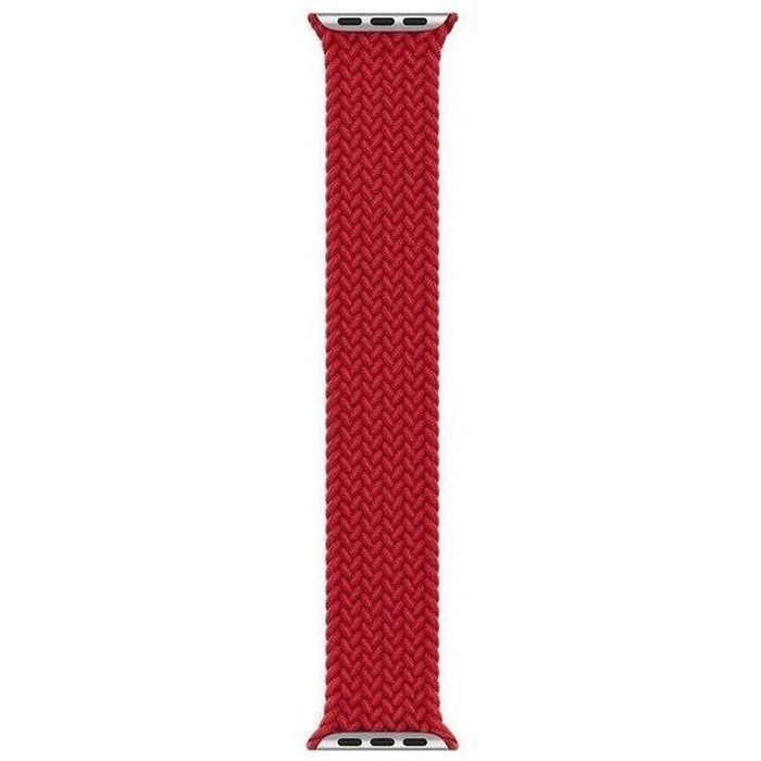 Apple Watch Braided Solo Loop (40mm) - Red - Size 7 by Apple - Image 1
