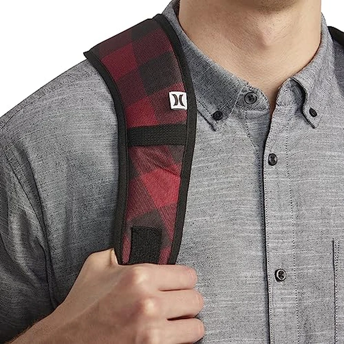Hurley One and Only Skateboard Backpack, Rhythmic Red, O/S, One and Only Skateboard Backpack by Hurley - Image 4