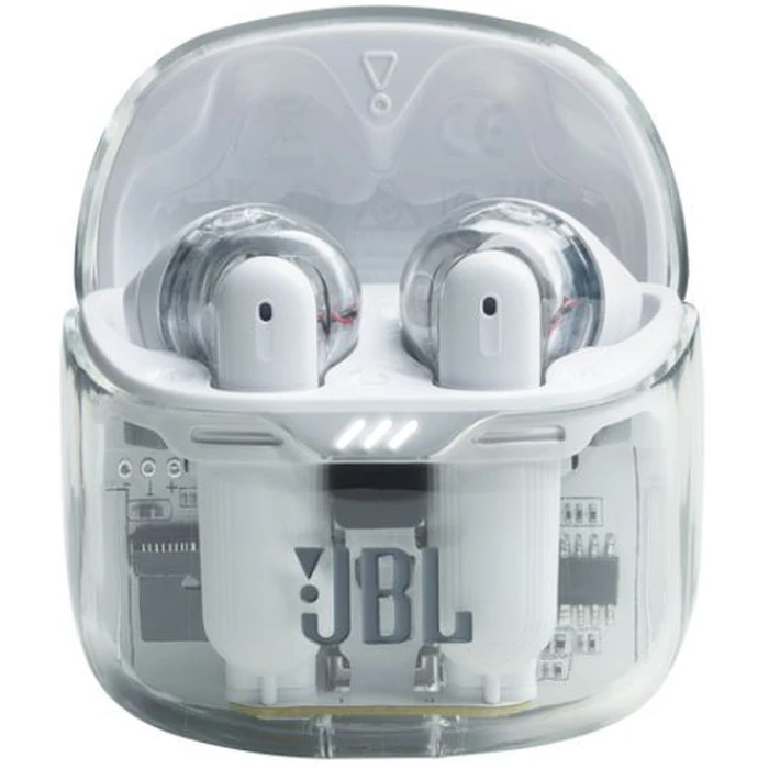 JBL Tune Flex True Wireless Noise Cancelling Earbuds - White (Ghost Edition) by JBL - Image 1