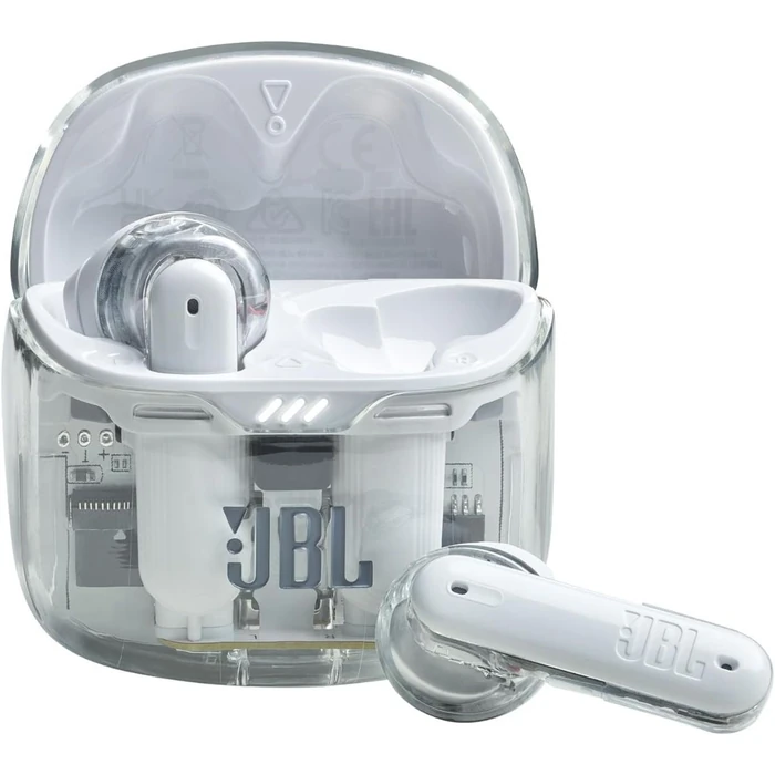 JBL Tune Flex True Wireless Noise Cancelling Earbuds - White (Ghost Edition) by JBL - Image 2