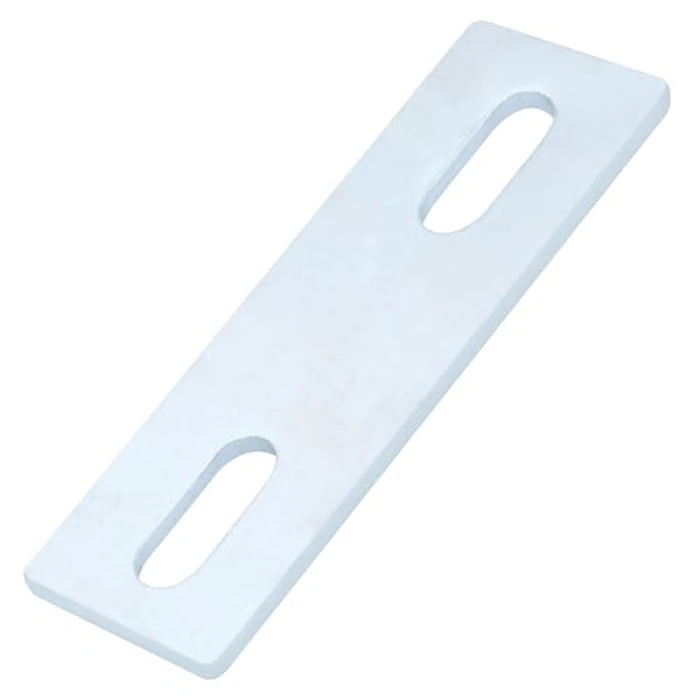 10 Pcs Washer Plate, 1-5/8" x 4-5/16" for 3/8" Bolt, Electro-Galvanized Steel, 5/32" Thick by YIDU69Q - Image 3