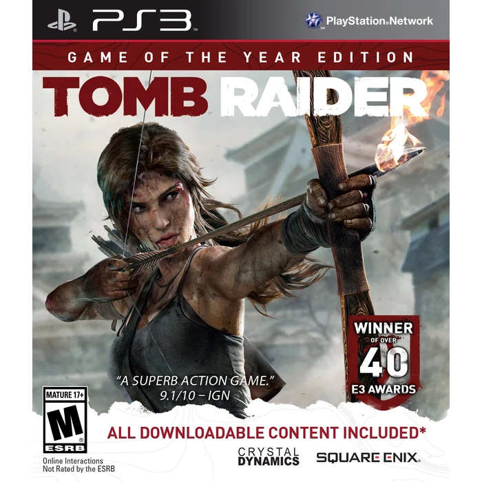 Tomb Raider - Game of the Year Edition by Square Enix - Used - Acceptable condition