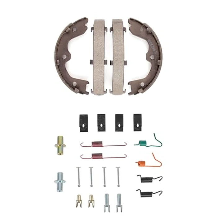 Top Quality Rear Parking Brake Shoes With Hardware Kit Replacement For 2005-2006 Nissan X-Trail KNH-100228 by TOP QUALITY - Image 1