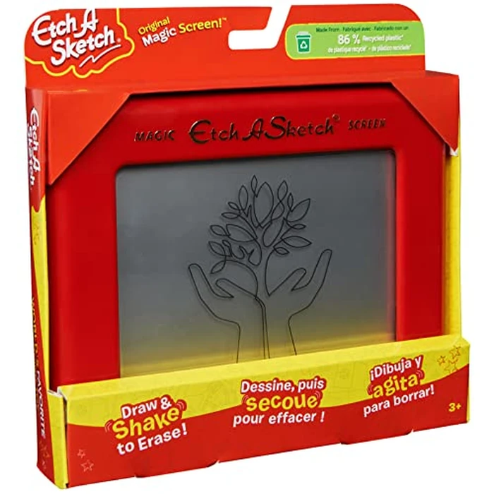 Etch A Sketch, Original Magic Screen, 86% Recycled Plastic, Sustainably-Minded Classic Kids Creativity Toys for Boys & Girls Ages 3+ by Etch A Sketch - Image 7