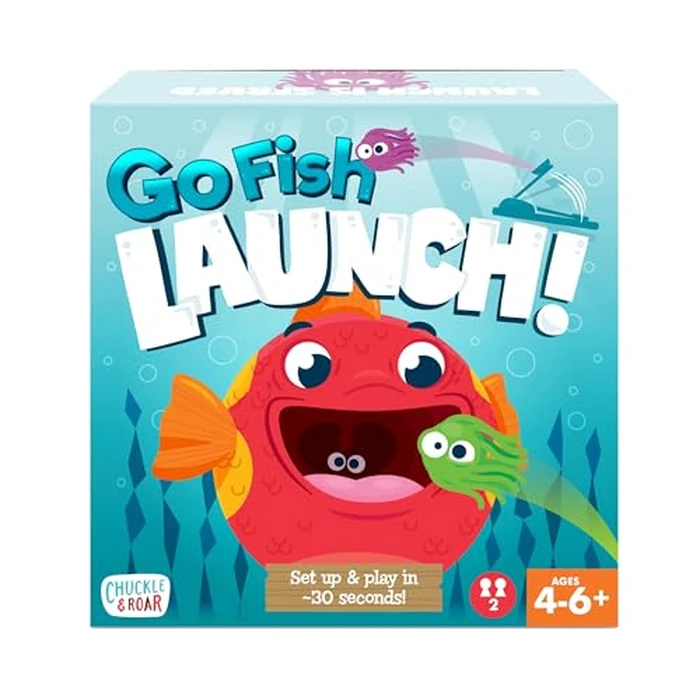 Chuckle & Roar Go Fish Feeding Frenzy Family Game by Chuckle & Roar - Used - Like New condition - US$13.51
