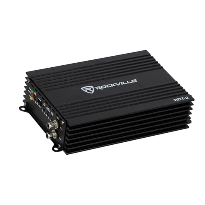 Rockville RDT-2 1600W Max/400W RMS 2-Channel Class D Car Amplifier, Compact, High Efficiency, Tiffany RCA Inputs, for Car Audio Enthusiasts by Rockville - Used - Very Good condition - US$77.75