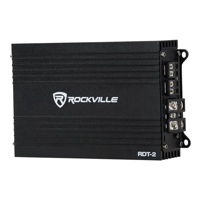 Rockville RDT-2 1600W Max/400W RMS 2-Channel Class D Car Amplifier, Compact, High Efficiency, Tiffany RCA Inputs, for Car Audio Enthusiasts by Rockville - Image 5