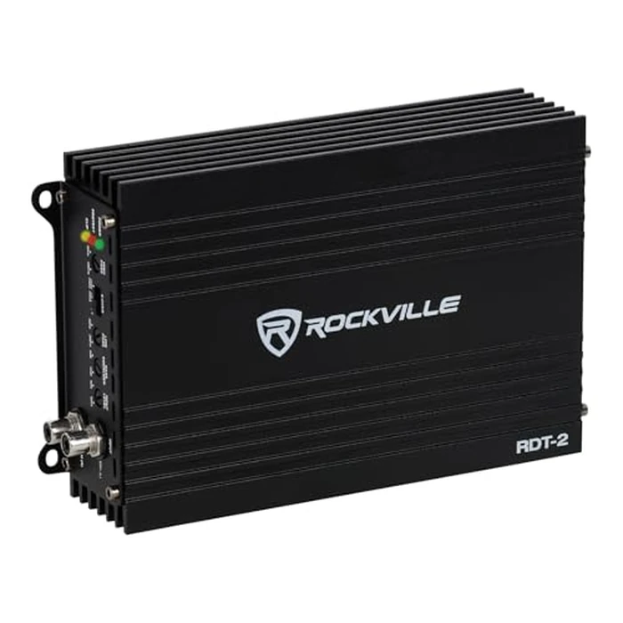 Rockville RDT-2 1600W Max/400W RMS 2-Channel Class D Car Amplifier, Compact, High Efficiency, Tiffany RCA Inputs, for Car Audio Enthusiasts by Rockville - Image 6
