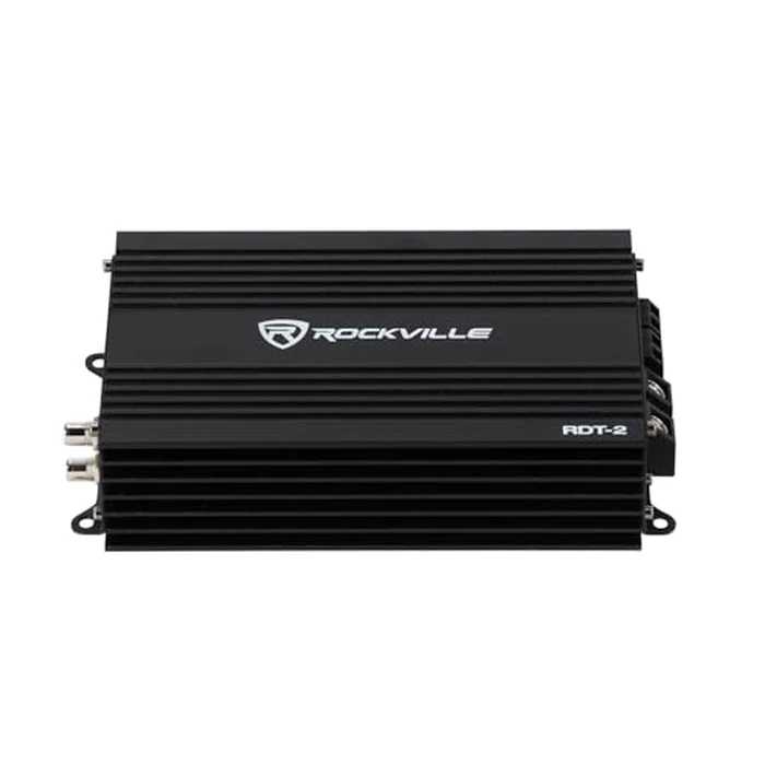Rockville RDT-2 1600W Max/400W RMS 2-Channel Class D Car Amplifier, Compact, High Efficiency, Tiffany RCA Inputs, for Car Audio Enthusiasts by Rockville - Image 7