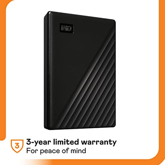 WD 4TB My Passport Portable External Hard Drive HDD, USB 3.0, USB 2.0 Compatible, Black - WDBPKJ0040BBK-WESN by WD - Image 7