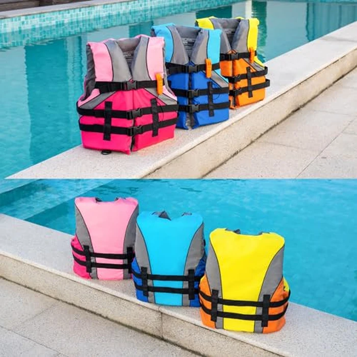 Leader Accessories Youth USCG Approved Life Jacket Vest Boating Vest (Blue) by Leader Accessories - Image 6