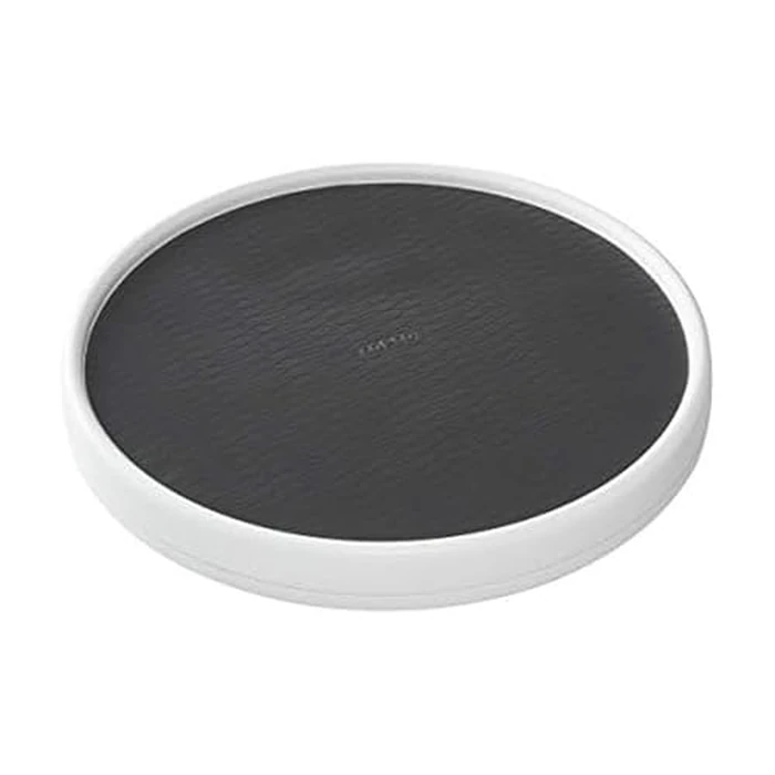 Copco Pro Non-Skid Pantry Cabinet Lazy Susan Turntable, 15-Inch, Charcoal by Copco - Used - Very Good condition - CA$16.67