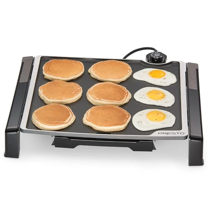 Presto 07071 15-inch Electric Tilt-n-fold Griddle, Black by Presto - Used - Like New condition