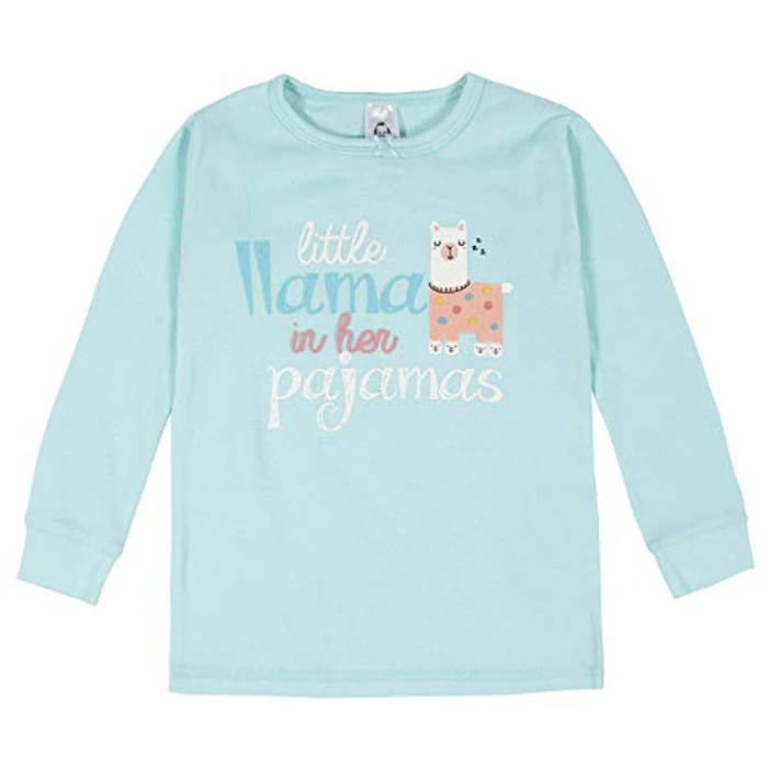 Gerber Baby Girls 4-Piece Pajama Set, Little Llama Pink, 24 Months by Gerber - Image 2