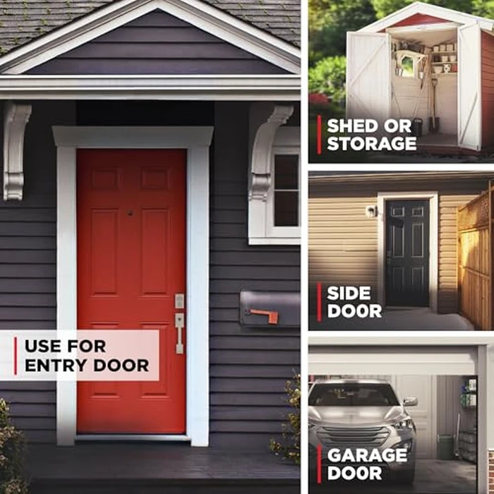 Kwikset SmartCode 260 Keyless Entry Electronic Keypad Deadbolt Door Lock with Auto-Lock, Custom User Codes, Advanced Security in Satin Nickel Contemporary by Kwikset - Image 2