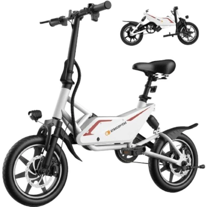 Gyrocopters Frost Electric Bike - White by Gyrocopters - Refurbished - Excellent condition - CA$606.98