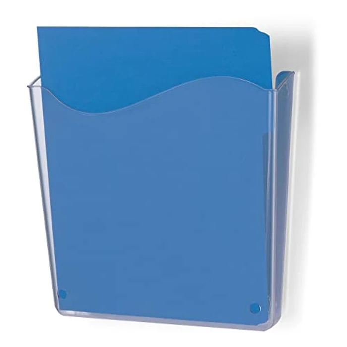 Officemate Unbreakable Wall File, Vertical, Clear (21674) by Officemate - Used - Acceptable condition - CA$10.58