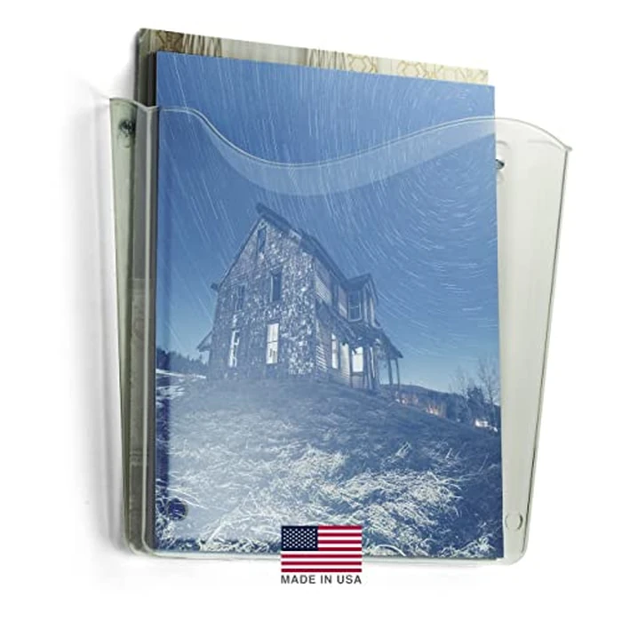 Officemate Unbreakable Wall File, Vertical, Clear (21674) by Officemate - Image 4