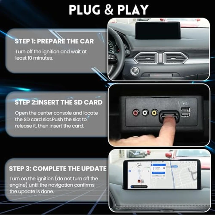 Navigation GPS SD Card Map Update Fits 2024-2025 Miata 5,2025 CX-50, 2025 CX-70, 2025 CX-30, 2025 M.azda 3 US Mexico Canada by Generic - Image 4