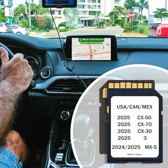Navigation GPS SD Card Map Update Fits 2024-2025 Miata 5,2025 CX-50, 2025 CX-70, 2025 CX-30, 2025 M.azda 3 US Mexico Canada by Generic - Image 6