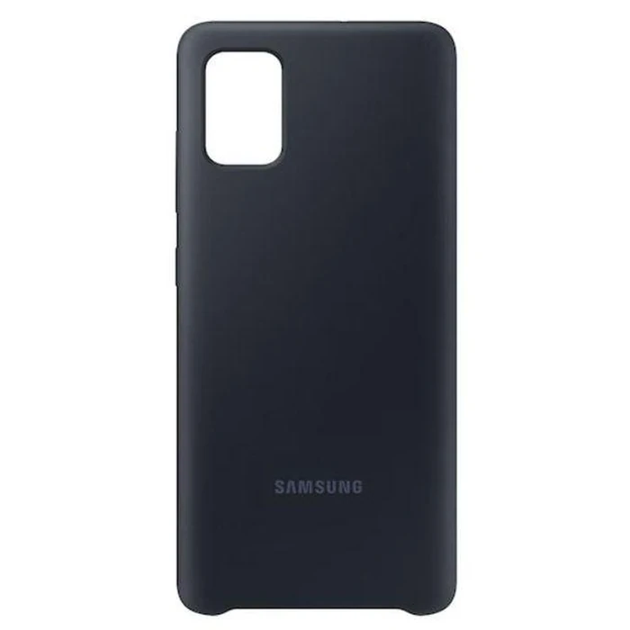 Samsung Silicone Cover for Galaxy A51 - Black by Samsung - Refurbished - Acceptable condition