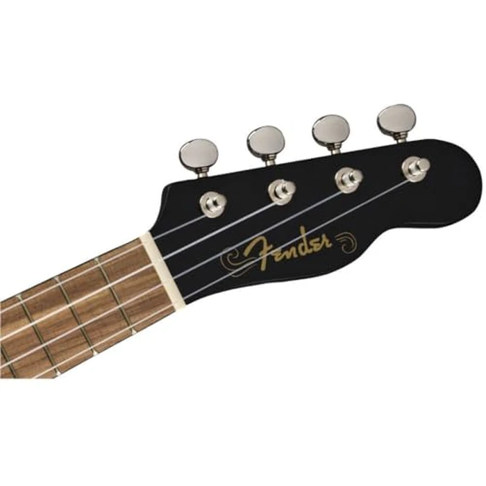 Fender Venice Soprano Ukulele, Black by Fender - Image 6
