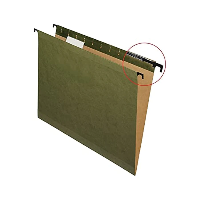 SureHook Hanging File Folder, Standard Green, Letter, 20 Folders Per Box, 6152 1/5 by Pendaflex - Image 8