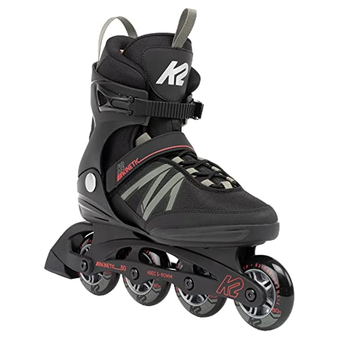 K2 Kinetic 80 Men's Inline Skates - Black/Gray, 9.0 by K2 - Used - Very Good condition