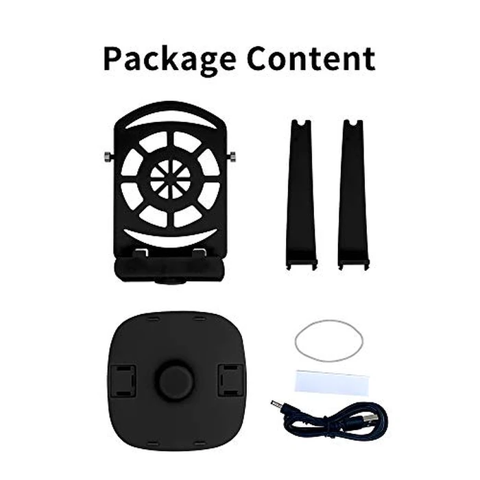 [2 Sets] Steps Counter Compatible for Po-ke-mon Go Walker Phone Swing Accessories [Mute Version] Egg hatcher Rocker Quick Steps Earning Device[Support 4 Phones Black] by Renn - Image 6