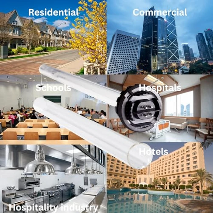 LSE Lighting 602805 Combo Kit with Sleeve & O-Rings Compatible with UVMAX C/D, C4/D4, DPLUS/D4 Plus | 40W High Output UV-C Bulb | 15.5" Replacement | Designed in USA by LSE Lighting - Image 5