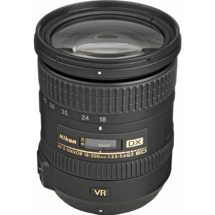 Nikon 18-200mm f/3.5-5.6G AF-S ED VR II Nikkor Telephoto Zoom Lens for Nikon DX-Format Digital SLR Cameras - 2192 by Nikon - Used - Very Good condition - CA$278.00