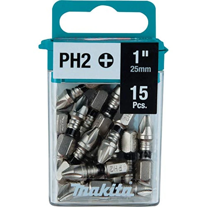 Makita E-00664 Impact XPS(TM) #2 Phillips 1" Insert Bit, 15/pk by Makita - Image 1