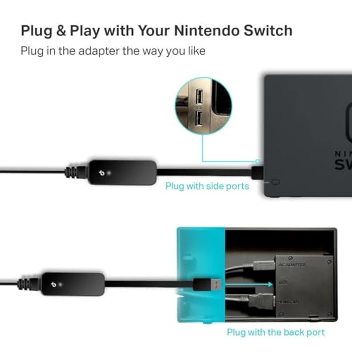 TP-Link USB to Ethernet Adapter (UE306), Supports Nintendo Switch, 1Gbps Gigabit RJ45 to USB 3.0 Network Adapter, Foldable & Portable Design, Plug and Play, Compatible with Windows, macOS, and Linux by TP-Link - Image 5