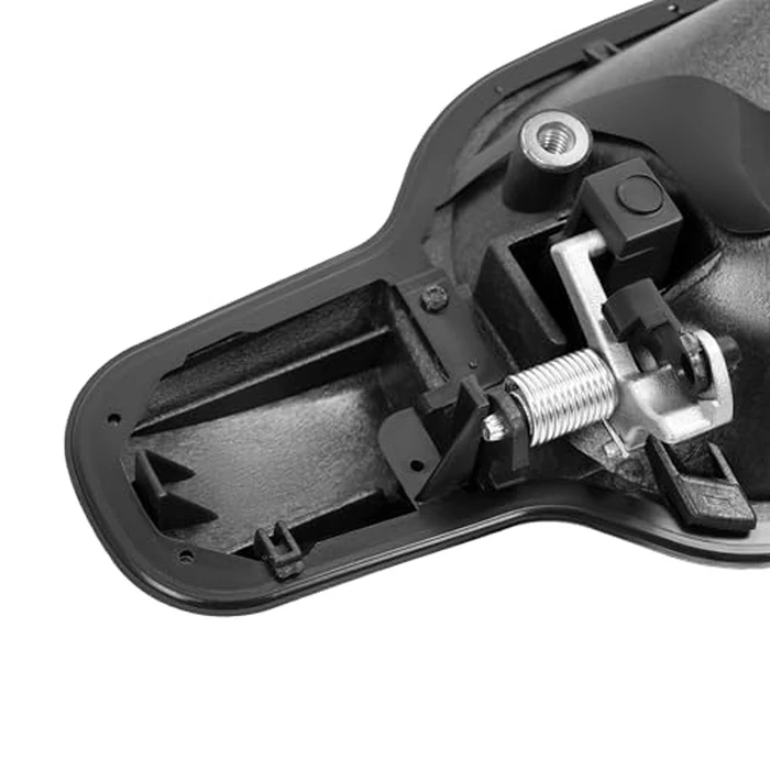 ALMULOO Exterior Door Handle w/o Key Hole Compatible with 2004-2012 Chevy Chevrolet Colorado GMC Canyon Rear Right Passenger Side Outside Handle Replacement for GM1521114 Plastic+Steel by ALMULOO - Image 4