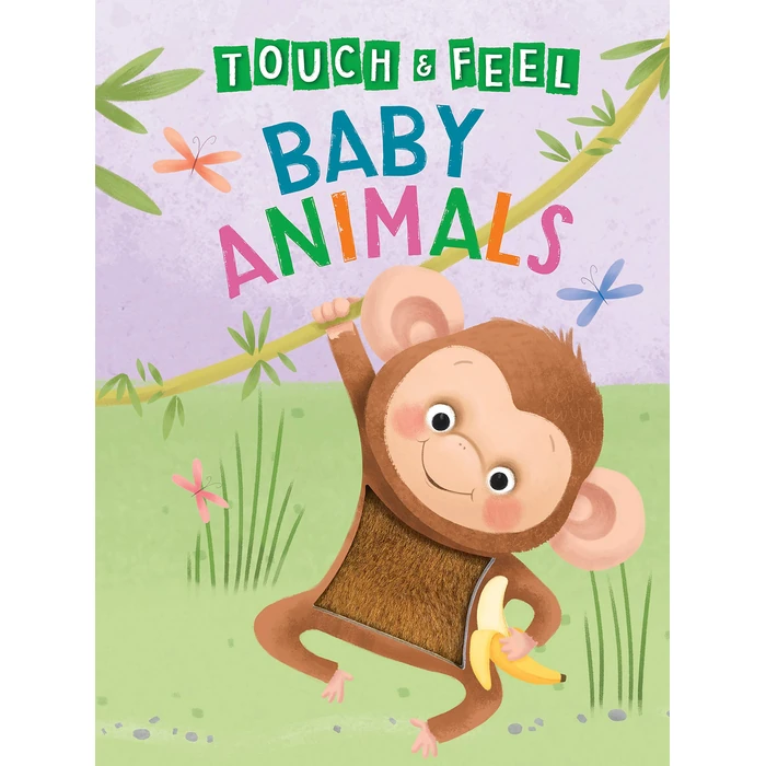 Baby Animals: A Touch and Feel Book - Children's Board Book - Educational (Touch & Feel Sensory Board Books for Baby & Toddler Time) by Little Hippo Books - Used - Good condition - US$1.32