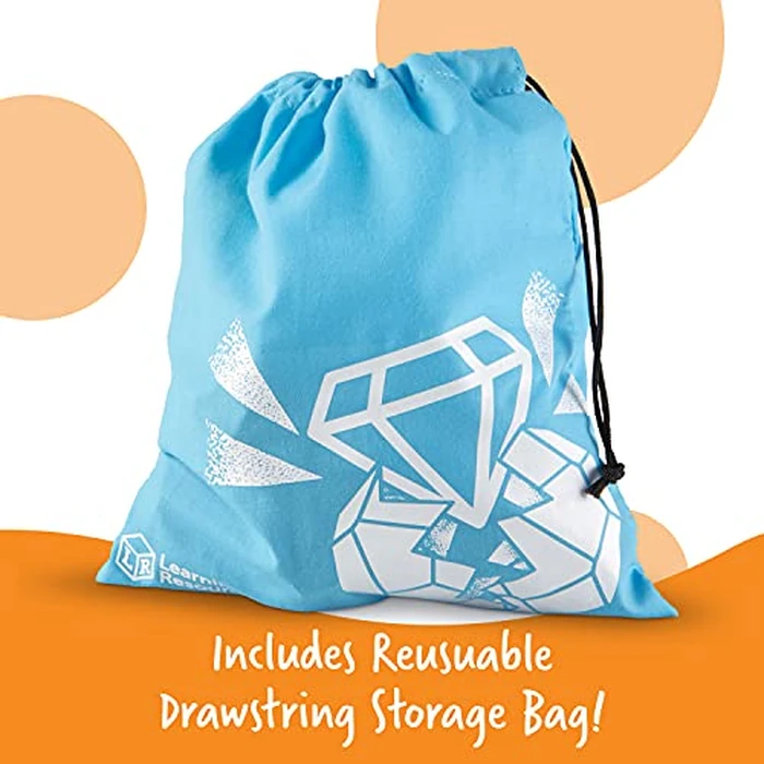 Learning Resources Rock 'n Gem Surprise - 19 Pieces, Ages 3+ Toddler Learning Toys, Sorting and Matching Toys, Early STEM for Kids by Learning Resources - Image 4