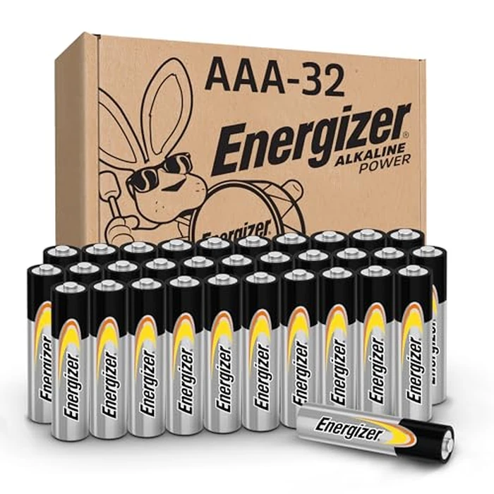 Energizer Alkaline Power AAA Batteries, 32 Count, Long-Lasting Triple A Batteries, Suitable for Everyday Electronics and Emergency Gear by Energizer - Image 1