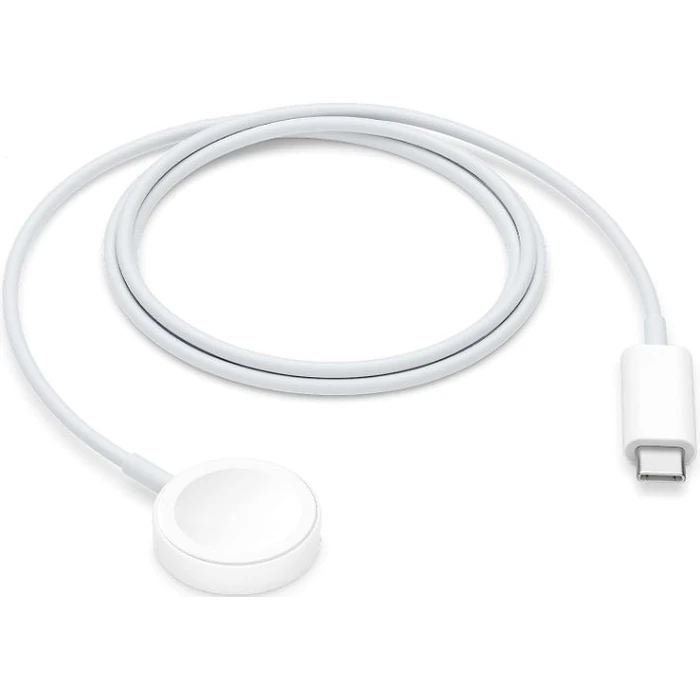 Apple Watch Magnetic Fast Charger to USB-C Cable (1m) - White by Apple - Refurbished - Excellent condition