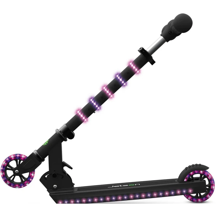 Jetson Orbit Light-Up Folding Kids Kick Scooter - Pink/Black by Jetson - Image 2