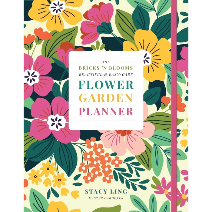 The Bricks 'n Blooms Beautiful and Easy-Care Flower Garden Planner by Ten Peaks Press - Used - Good condition - US$14.70